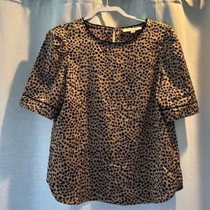 Loft Animal Print Shirt